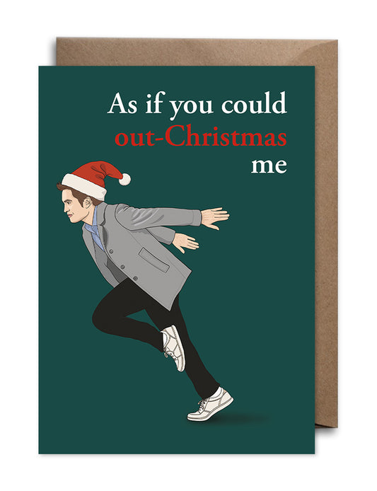 Twilight Christmas Card - As If You Could Out-Christmas Me – Edward Cullen