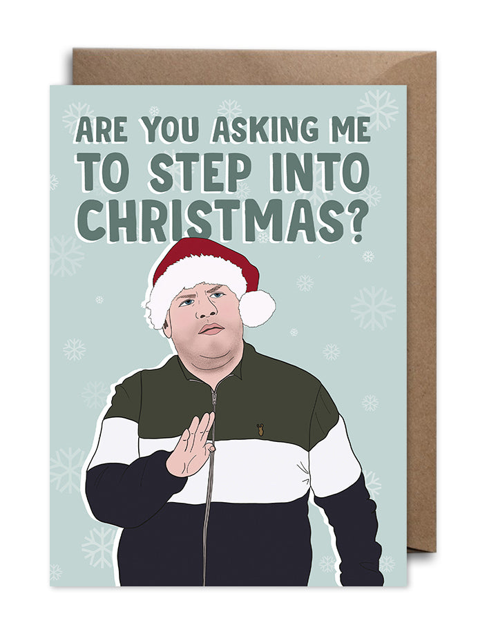 Gavin & Stacey Christmas Card - Smithy Step Into Christmas