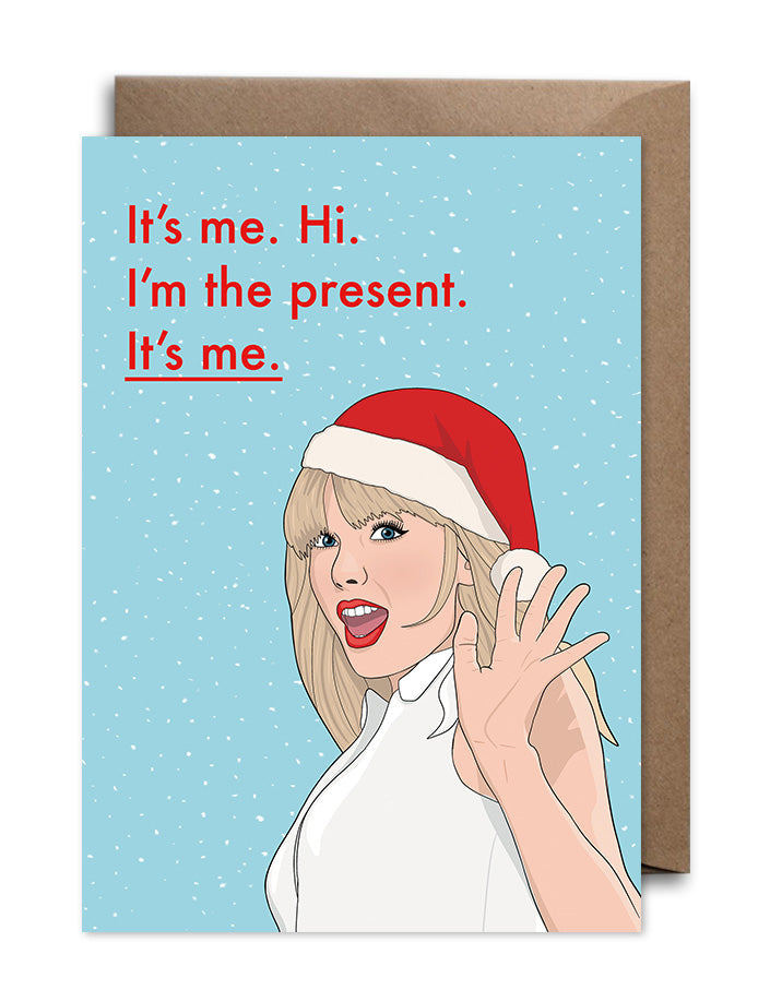 Taylor Swift Christmas Card