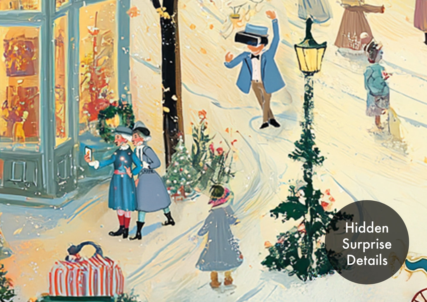 Not Your Usual Christmas Card 🎄👀