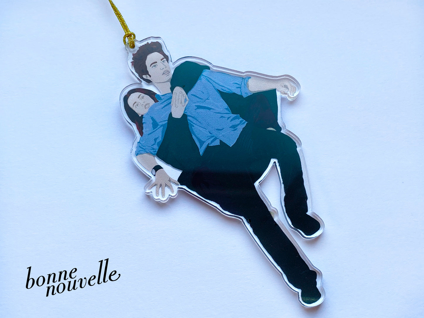 Twilight Christmas Ornament - Hold on Tight, Spider Monkey