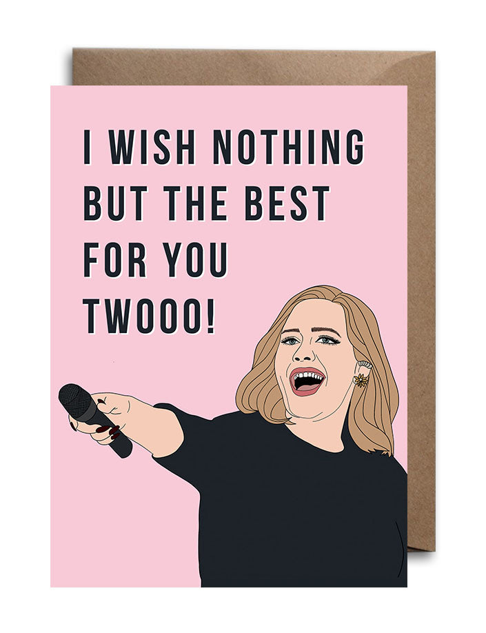 Adele Congratulations Card