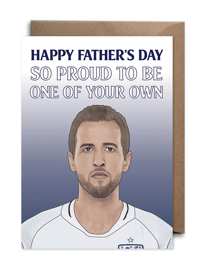 Harry Kane - England Football Father's Day Card