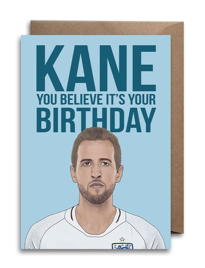 Harry Kane Birthday Card