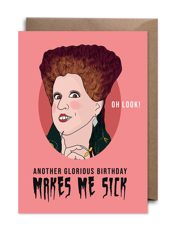 Hocus Pocus Birthday Card