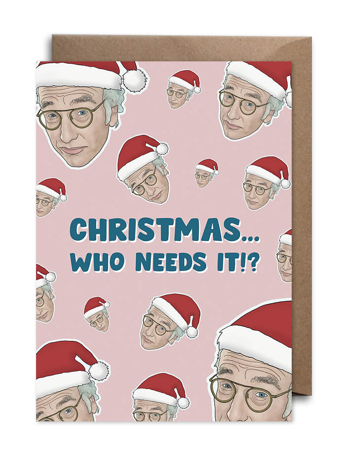 Larry David Holiday Card