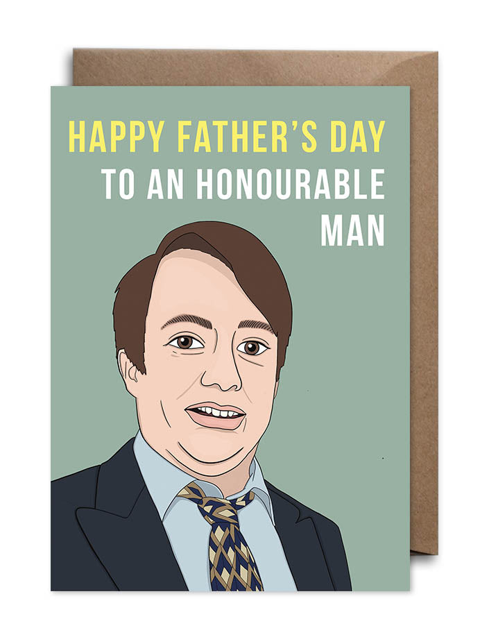 Peep Show Father’s Day Card - An Honourable Man