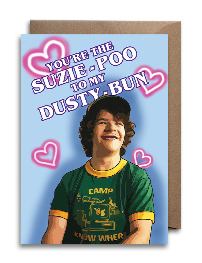 Stranger Things Suzie-Poo Card
