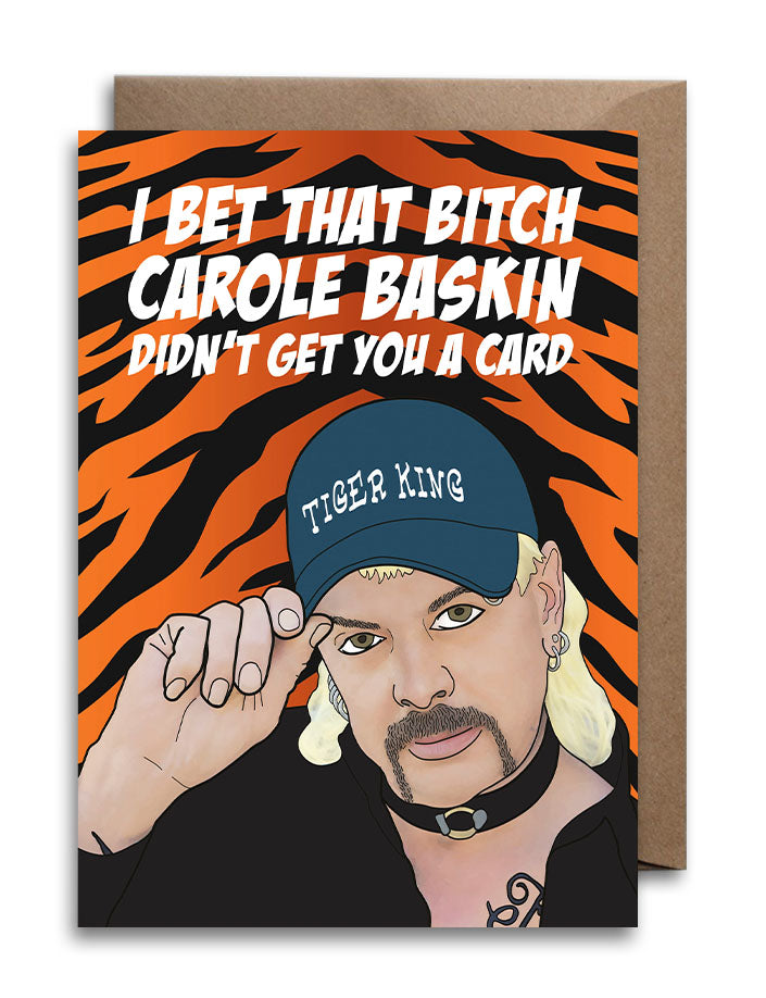 Tiger King Card