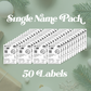 Personalised Santa Mail Shipping Label