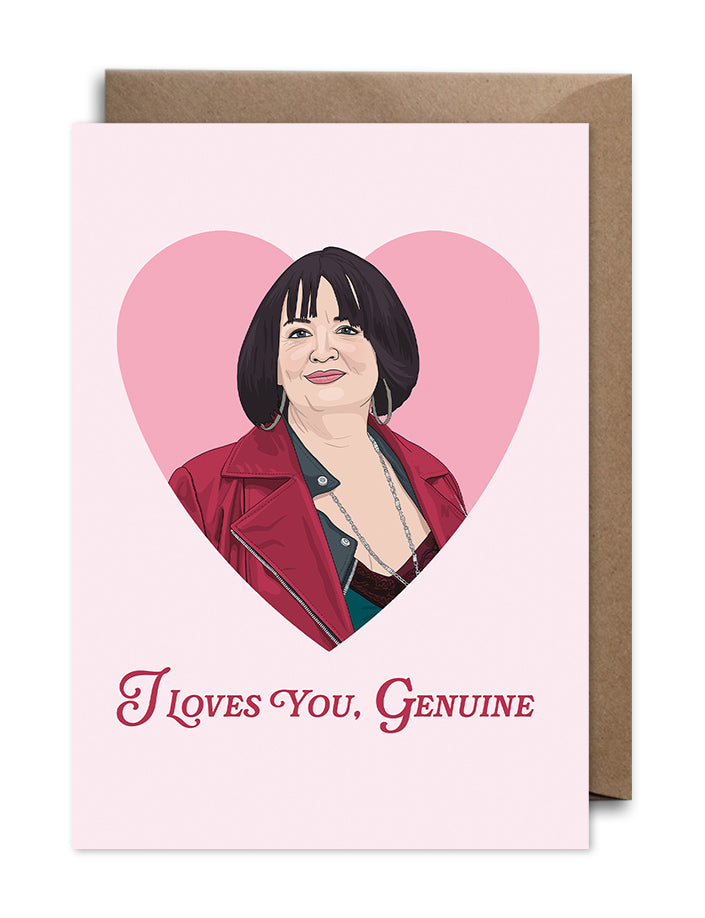 Nessa Love Card - Gavin & Stacey - Romantic Valentine's Day Card