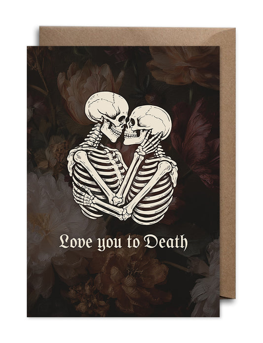 Love You to Death - Dark Romance Love Card
