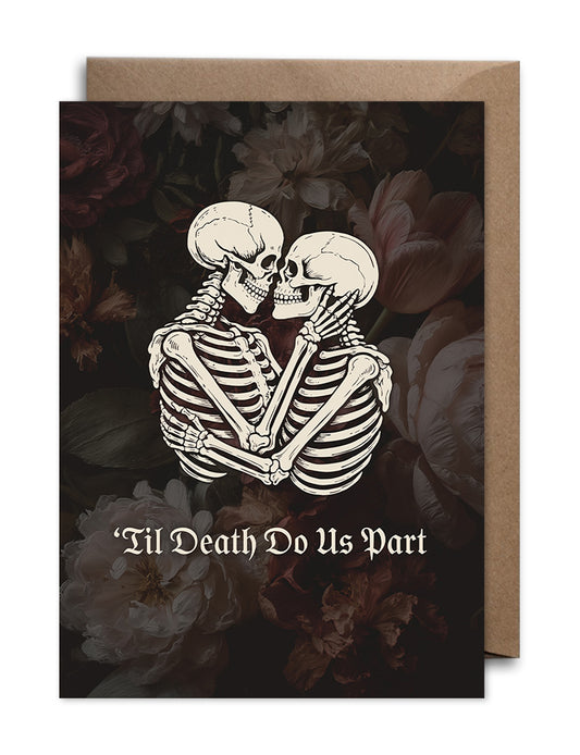 ‘Til Death Do Us Part – Dark Romance Love Card