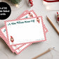 A Note From Your Elf – Set of 25 A6 Double-Sided Note Cards