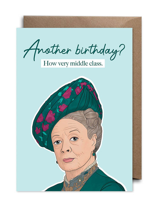 Downton Abbey Birthday Card