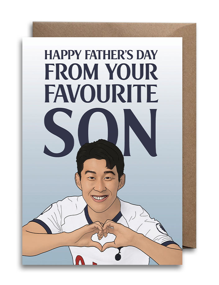 Heung-Min Son Father's Day Card