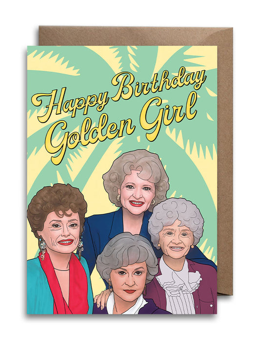 Golden Girls Birthday Card
