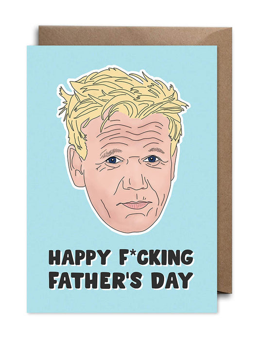 Gordon Ramsay Father's Day Card