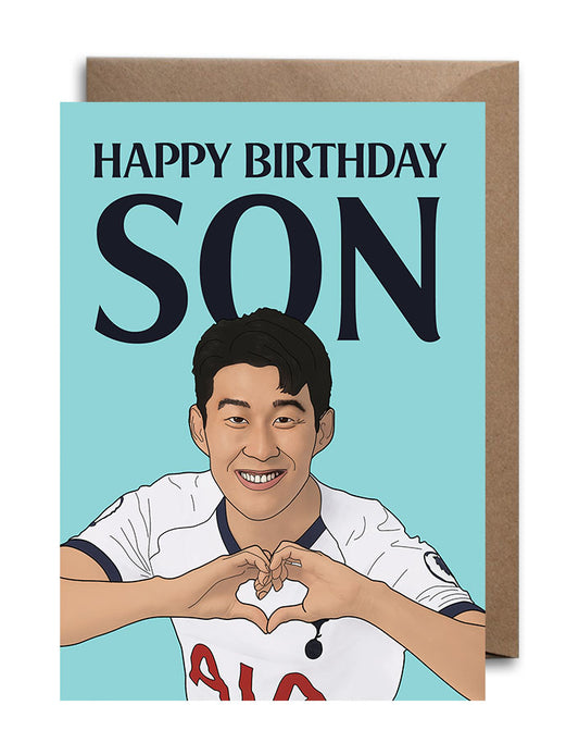 Heung-Min Son Birthday Card - Tottenham Hotspur