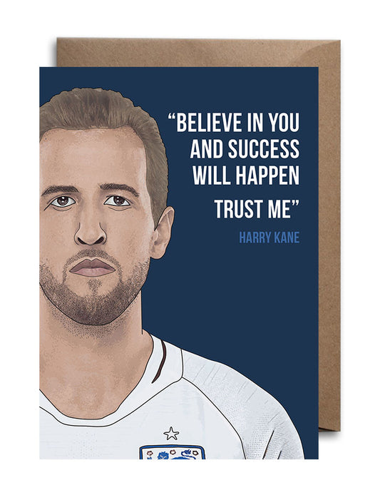 Harry Kane Congratulations Card
