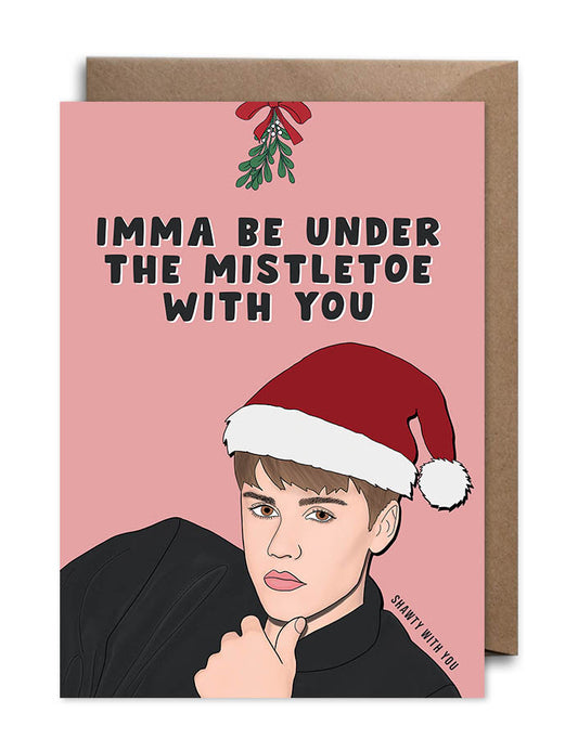 Justin Bieber Christmas Card