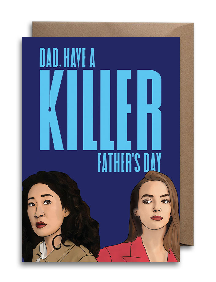 Killing Eve Father's Day Card