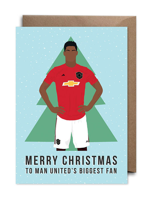 Manchester United Christmas Card