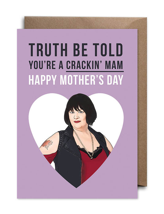 Nessa Mother's Day Card - Crackin' Mam