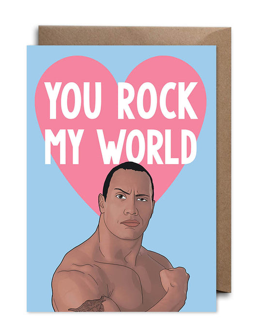 The Rock - Love Card