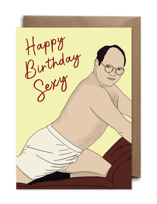 George Costanza - Seinfeld Birthday Card