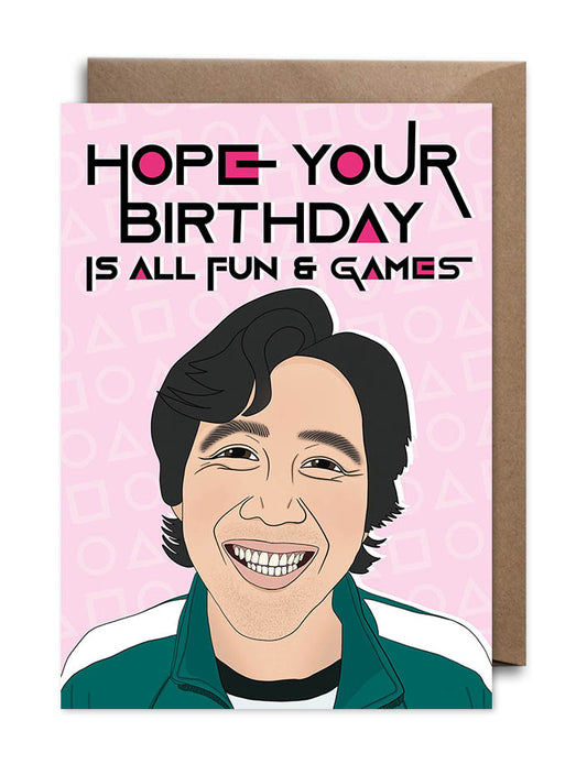 Fun & Games Birthday Card