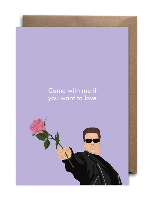 Terminator Love Card